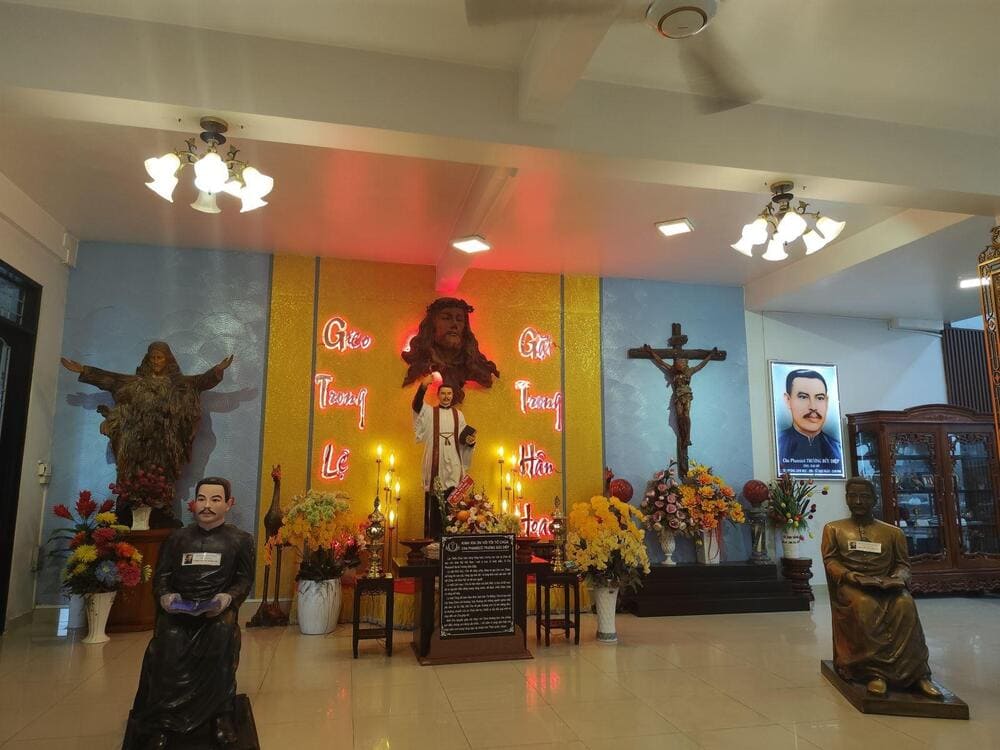 Một góc Trung tâm Hành hương Cha Diệp (Nguồn: Công giáo và dân tộc)